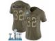 Women Nike New England Patriots #32 Devin McCourty Limited Olive/Camo 2017 Salute to Service Super Bowl LII NFL Jersey