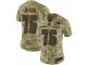 Women Nike New England Patriots #76 Isaiah Wynn Limited Camo 2018 Salute to Service NFL Jersey