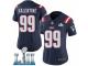 Women Nike New England Patriots #99 Vincent Valentine Limited Navy Blue Rush Vapor Untouchable Super Bowl LII NFL Jersey