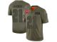 Women's #21 Limited Duron Harmon Camo Football Jersey New England Patriots 2019 Salute to Service