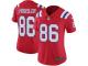 Women's Limited Rob Housler #86 Nike Red Alternate Jersey - NFL New England Patriots Vapor Untouchable