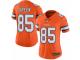 Women's Nike Denver Broncos #85 Virgil Green Limited Orange Rush NFL Jersey