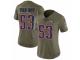 Women's Nike New England Patriots #53 Kyle Van Noy Limited Olive 2017 Salute to Service NFL Jersey