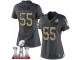 Women's Nike New England Patriots #55 Jonathan Freeny Limited Black 2016 Salute to Service Super Bowl LI 51 NFL Jersey