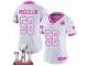 Women's Nike New England Patriots #58 Shea McClellin Limited White Pink Rush Fashion Super Bowl LI 51 NFL Jersey