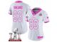 Women's Nike New England Patriots #93 Jabaal Sheard Limited White Pink Rush Fashion Super Bowl LI 51 NFL Jersey