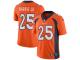 Youth Limited Chris Harris Jr #25 Nike Orange Home Jersey - NFL Denver Broncos Vapor Untouchable