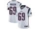 Youth Limited Shaq Mason #69 Nike White Road Jersey - NFL New England Patriots Vapor Untouchable