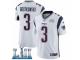 Youth Nike New England Patriots #3 Stephen Gostkowski White Vapor Untouchable Limited Player Super Bowl LII NFL Jersey