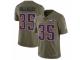 Youth Nike New England Patriots #35 Mike Gillislee Limited Olive 2017 Salute to Service NFL Jersey