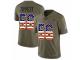 Youth Nike New England Patriots #56 Andre Tippett Limited Olive/USA Flag 2017 Salute to Service NFL Jersey