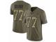 Youth Nike New England Patriots #77 Nate Solder Limited Olive/Camo 2017 Salute to Service NFL Jersey