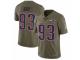 Youth Nike New England Patriots #93 Lawrence Guy Limited Olive 2017 Salute to Service NFL Jersey