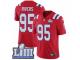 Youth Nike New England Patriots #95 Derek Rivers Red Alternate Vapor Untouchable Limited Player Super Bowl LIII Bound NFL Jersey